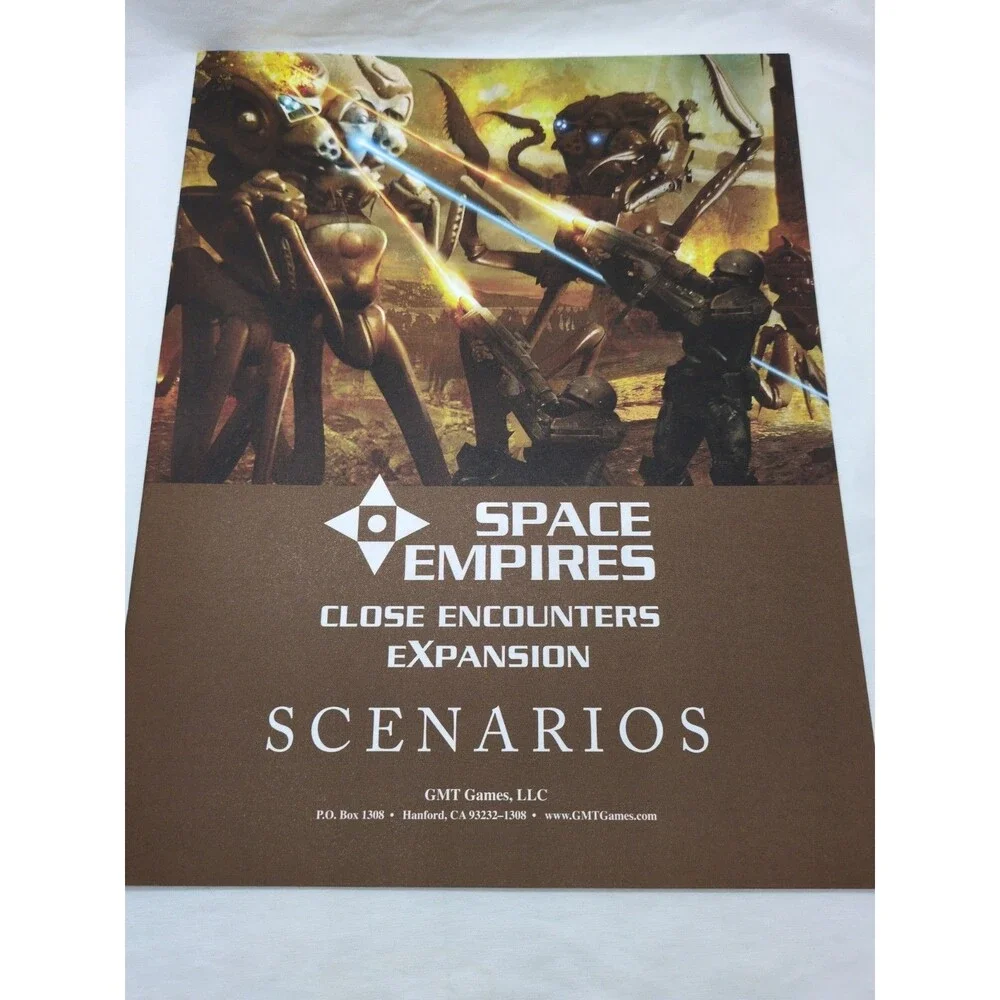 *Incomplete* Space Empires Close Encounters GMT Games Rules/Sheets